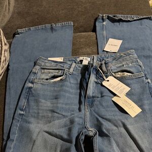 Forever 21 Light Blue Flare Jeans